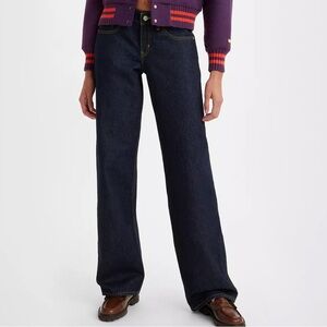 Levi's Dark Blue Low Loose Jean (Fits like a 25)